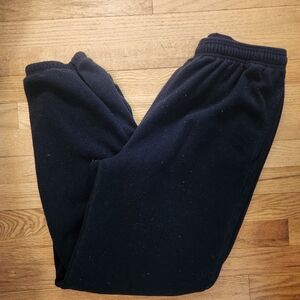 Classic Black Men's Fleece Sweatpants